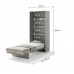 Sienas gulta 90 BED CONCEPT BC-03, pelēks Sienas gulta 90 BED CONCEPT BC-03, pelēks